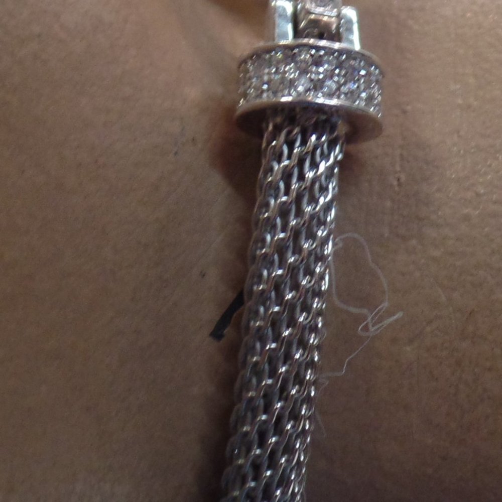 Tiara Leopard Head SS 9.25 CZ Bracelet BNWT - Picture 7 of 12